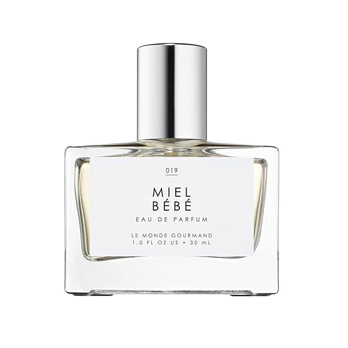 Le Monde Gourmand Miel Bébé Eau de Parfum Spray Perfume for Women, Honey Blossom, Mandarin & Praline Floral‑Gourmand Scent, Vegan & Cruelty Free, 1 fl oz (30 ml)