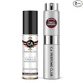 CA Perfume Duo Impression of Tobacco Mandarin For Women And Men Perfume Layering Set Long Lasting Travel Size EDP + Body Oil Roll-On Bottle 0.27 Fl Oz+0.33 Fl Oz
