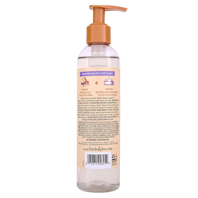Tree Hut Santal Haze Moisturizing Shave Oil, Gel-to-Oil Formula, Ultra Hydrating Barrier for a Close, Smooth Shave, For All Skin Types, 7.7 fl oz