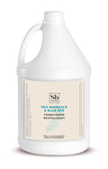 Soapbox Sea Minerals & Blue Iris Conditioner, Refill Bulk Size For Rentals, Guest Rooms & Hotels - Clean Ingredients Free of Harsh Chemicals, Sulfates, Parabens & Silicones - 1 Gallon Bottle