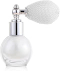 Pearl White Highlighter Spray for Face and Body, Rich Color Loose Shimmer Powder Long Lasting Sparkly Spray High Gloss Makeup for Women Rave Festival Prom Stage Wedding Party, #1