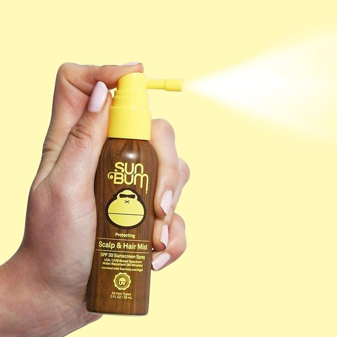 Sun Bum Original SPF 30 Sunscreen Scalp and Hair Mist I Vegan and Hawaii & Original SPF 50 Sunscreen Face Lotion | Vegan and Hawaii 104 Reef Act Compliant (Octinoxate & Oxybenzone Free)