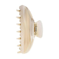 Durable Acetate Hair Clips - 4-Inch Creme Claw Clips for Fine and Thick Hair (Creme)