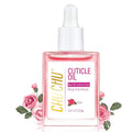 CHUCHU Vegan Cuticle Oil for Nail: Rose Scent Natural Vitamin B & E Nail Oil - Hydrates Moisturizes Repairs for Nails Damage Dry Cuticle 0.51 Fl Oz