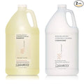 GIOVANNI Eco Chic 50:50 Balanced Hydrating Shampoo & Conditioner Set - Leaves Hair pH Balanced for Over-Processed Hair, Moisturizes & Protects, Salon Quality, No Parabens, Color Safe - 1 gal (2 Pack)