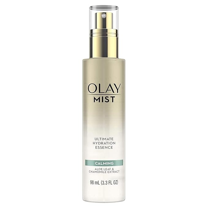 Olay Mist Ultimate Hydration Essence Calming With Aloe Leaf & Chamomile, 3.3 fl oz