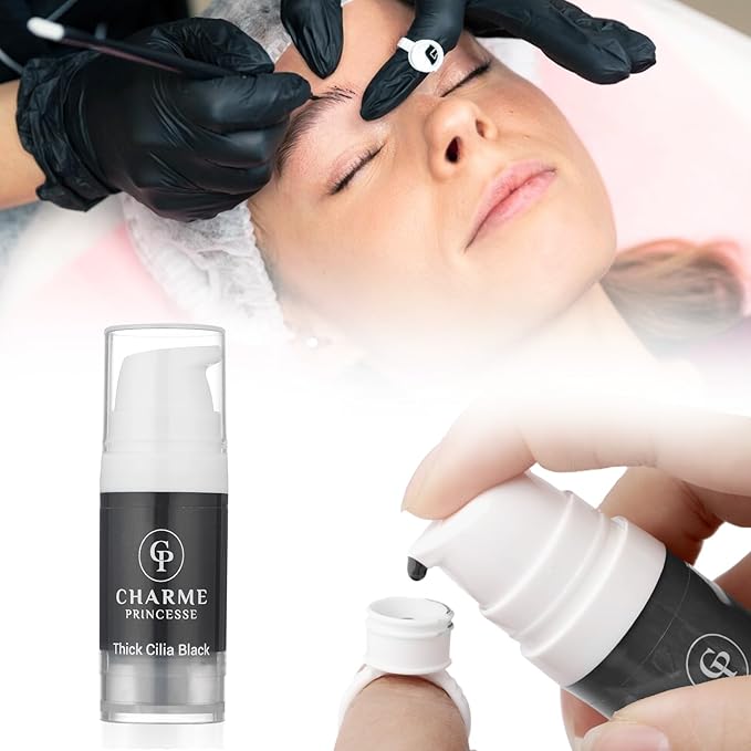 Charme Princesse Permanent Makeup Ink Microblading Ink Eyebrow Eyeliner Vegan Tattoo Ink 10ml Eyebrow Pigments Permanent Makeup Inks for Eyebrow Tattoo Plant Inks