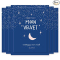 FACETORY K Beauty Face Mask Skin Care - MOON VELVET MOISTURIZING Sheet Mask with Sodium Hyaluronate & Shea Butter Cream | Moisturizing Cream Mask (5 Pack)