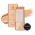Korean Foundation Stick for Mature Skin, Waterproof Natural Nude Full Coverage Foundation Makeup Concealer, Double Head Foundations Make Up Sticks with Brush for All Skin (#05 CHOCOLATE)