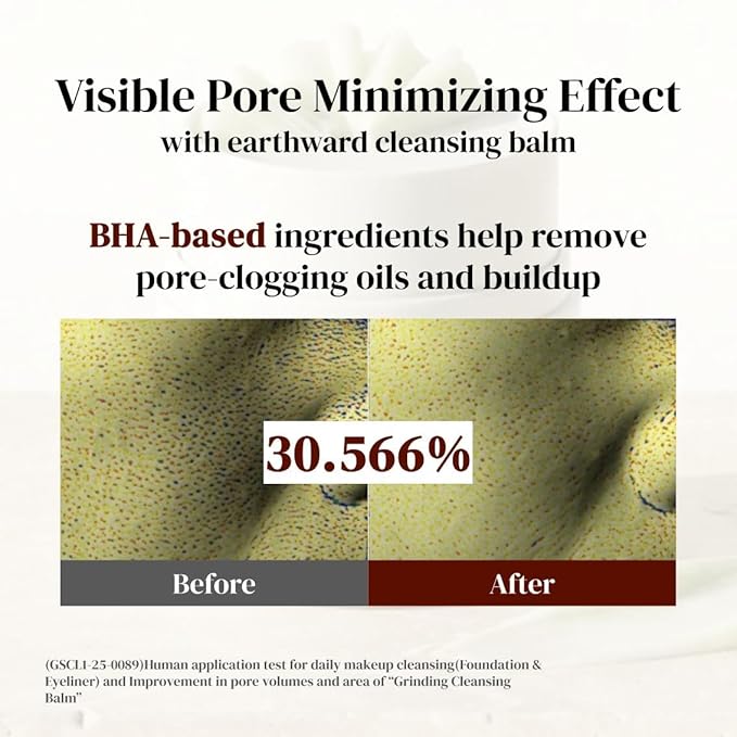 Pore Perfect Grinding Cleansing Balm I Korean gentle make up remover I excellent for eye makeup I waterproof makeup I pore cleansing I blackheads I oil control
