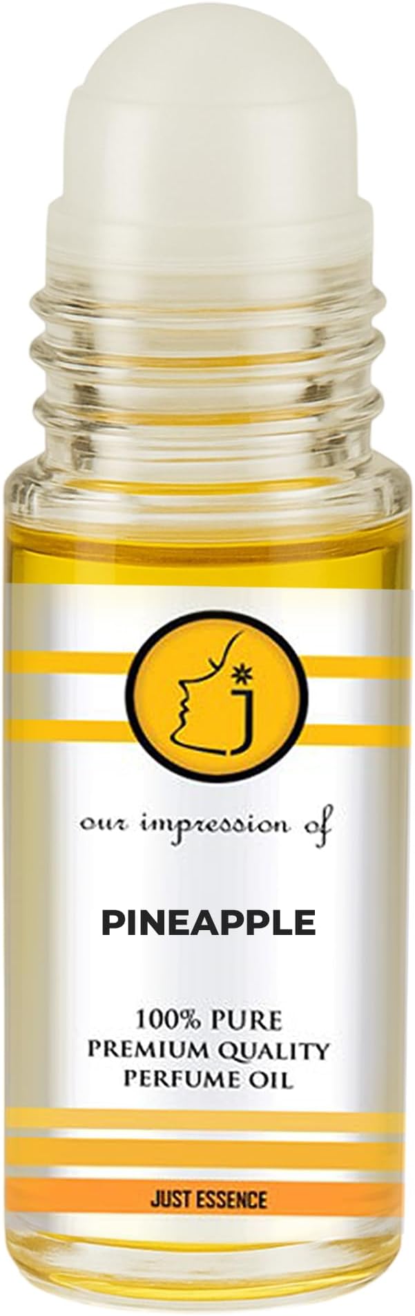Just Essence Pineapple Fregrance Perfume Oil for Perfume Making, Personal Body Oil, Soap, Lotion, Candle Making & Incense | Premium Quality Undiluted & Alcohol Free | 1 Fl Oz