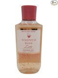 Bath & Body Works Whipped Rose Latte Shower Gel Gift Sets For Women 10 Oz (Whipped Rose Latte)