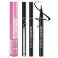 Eyeliner Liquid Eyeliner with Fine Brush for Smooth Application, Waterproof & Smudge-Proof Eye Liner, Long-Lasting Makeup, Highly Pigmented Black Eyeliner Pencil, Cruelty-Free & Vegan, 0.6ml