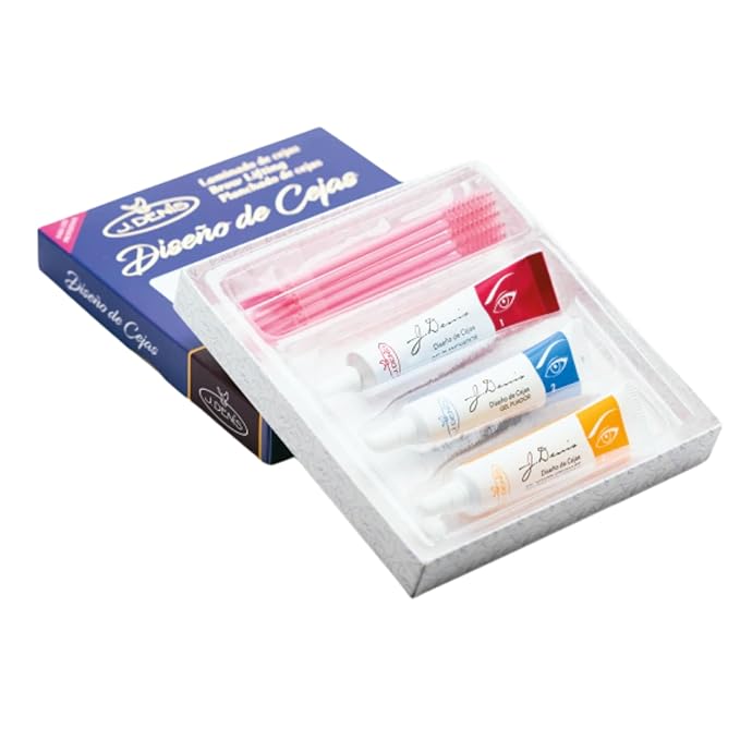 J. Denis Lamination Kit for Professional Brow Styling - Includes Brow Pencil and Eyebrow Glue for Perfectly Styled and Defined Brows