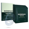 Hydrogel Face Mask Pack 5pcs - Rich Collagen, Deep Moisture, Ginseng, Tea Tree, Hyaluronic, Overnight Mask, All skin type