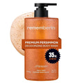 Body Wash for Aging Body Odor & Nonenal – Korean Fermented Persimmon Extract, Reduces Body Odor up to 92.3%, CICA & Ceramide for Sensitive Skin, Sulfate-Free (35.27 oz / 1000g)
