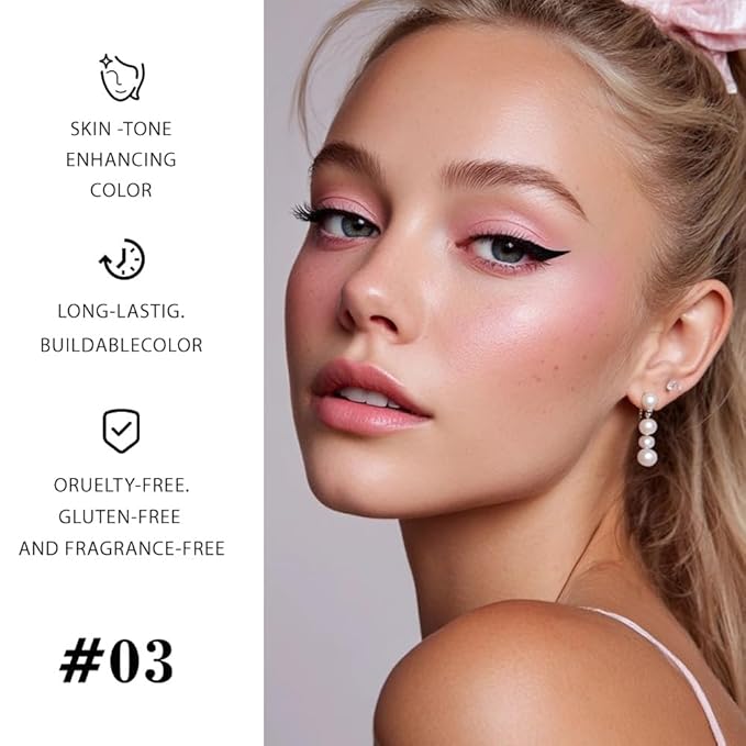 CAKAILA 2 Colors Light Nude Beige Pink Eye Shadow Powder Palette Makeup for Women,Neutral Matte Naked Eyeshadow Palette for Old Women Long Lasting Naturing-Looking,Vegan