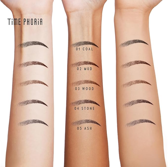 Genesis SuperStay Eyebrow Pencil - Waterproof, Smudge Proof, Long-Lasting Brow Pencil with Precision Oval Tip, For Natural & Bold Looks (04 STONE)