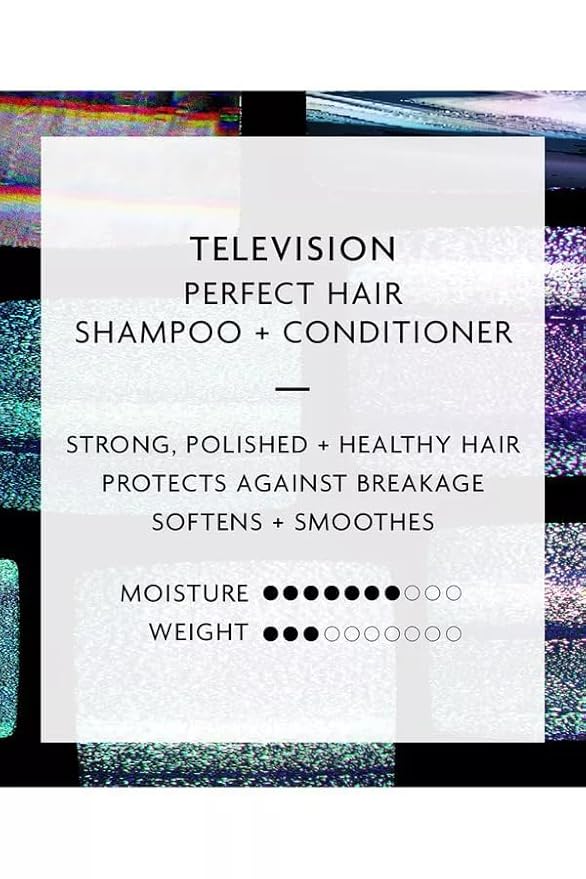 R+Co Television Perfect Hair Shampoo and Conditioner Set – Smooths, Adds Shine & Volume - All-in-One Care for Shine, Body & Strength – Sulfate-Free, Vegan & Cruelty-Free - 8.5oz 2PK + Sample
