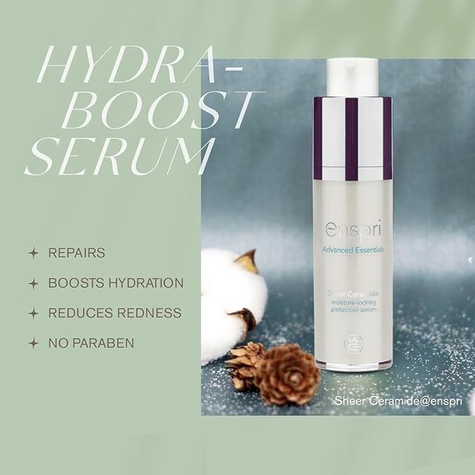 Sheer Ceramide Moisture-locking Protective Serum increased Elasticity, firmness, skin resurfacing, and reduced wrinkles
