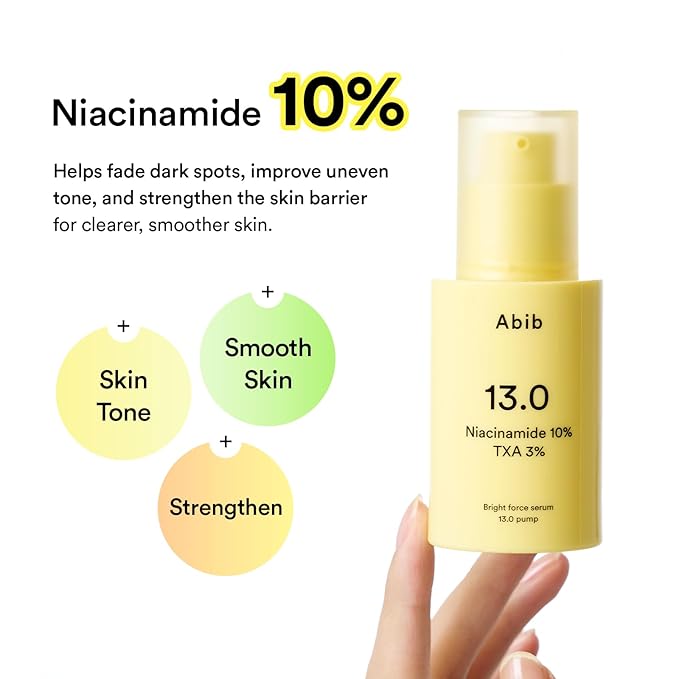 Abib Bright Force Serum 13.0 Pump┃Niacinamide 10% TXA 3% 1.01 fl.oz
