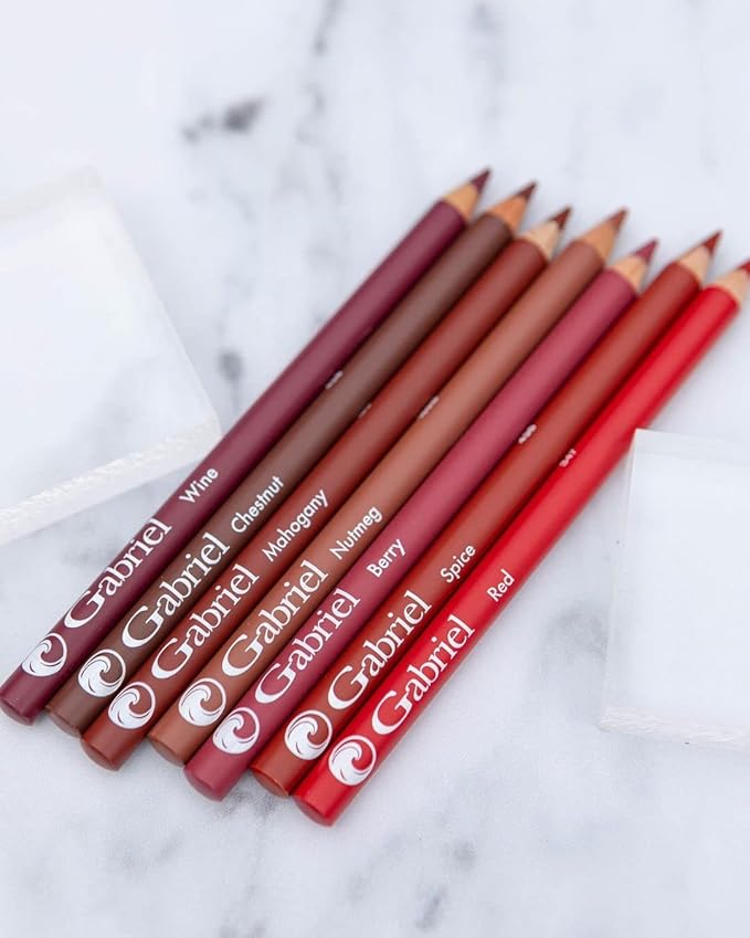 Zuzu Luxe Lip Pencil, Creamy Lipliner, long lasting, Infused with Jojoba Seed Oil and Aloe for ultra hydrated lips. Natural, Paraben Free, Vegan, Gluten-free,Cruelty-free, Non GMO, (1, Port)