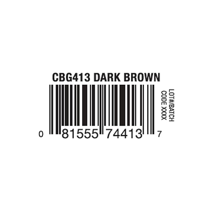 L.A. COLORS Browie Wowie Brow Tinted Gel, Dark Brown CBG413