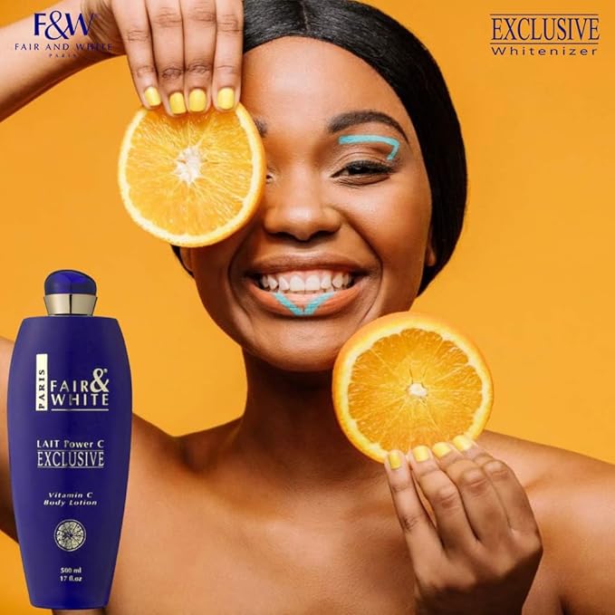 FAIR & WHITE Exclusive Body Lotion with Pure Vitamin C, 500ml / 17fl.oz