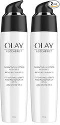 Olay Regenerist Regenerating Face Lotion with Sunscreen SPF 15 Broad Spectrum,No Scent,2.5 fl oz,(Pack of 2)