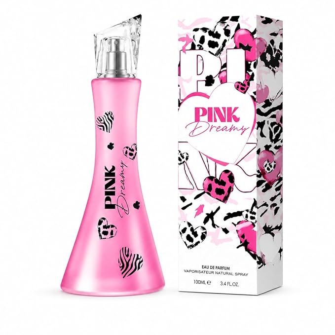 Paris Glam Eau de Parfum for Women, 100ml / 3.4 fl oz Long-Lasting Perfume Spray, Fruity Floral Fragrance with Apple, Peach, Jasmine, Tuberose & Sandalwood, Cruelty Free & Vegan