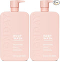 MONDAY HAIRCARE MOISTURE Body Wash in Fresh Gardenia with Hyaluronic Acid & Shea Butter for All Skin Types, 900 mL (Pack of 2)