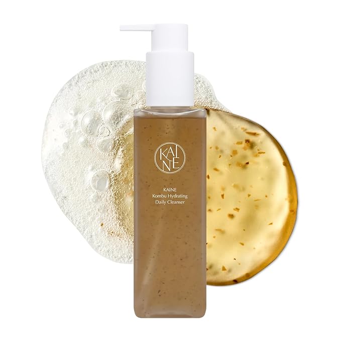 KAINE Kombu Hydrating Daily Cleanser | Deep Pore Gentle Face Cleanser for Dry & Sensitive Skin, Korean Skin Care 5.46 fl oz/155g