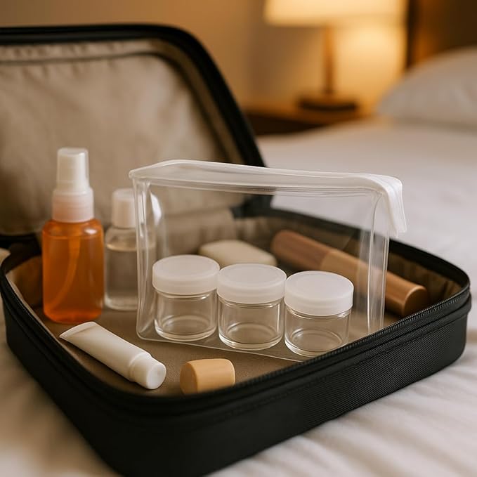 Oil Slick 200 Pack 6ml Glass Concentrate Jars with Silicone Lids - Airtight No-Neck Wax Containers for Dab, Extract, Cosmetic, Lip Balm Storage