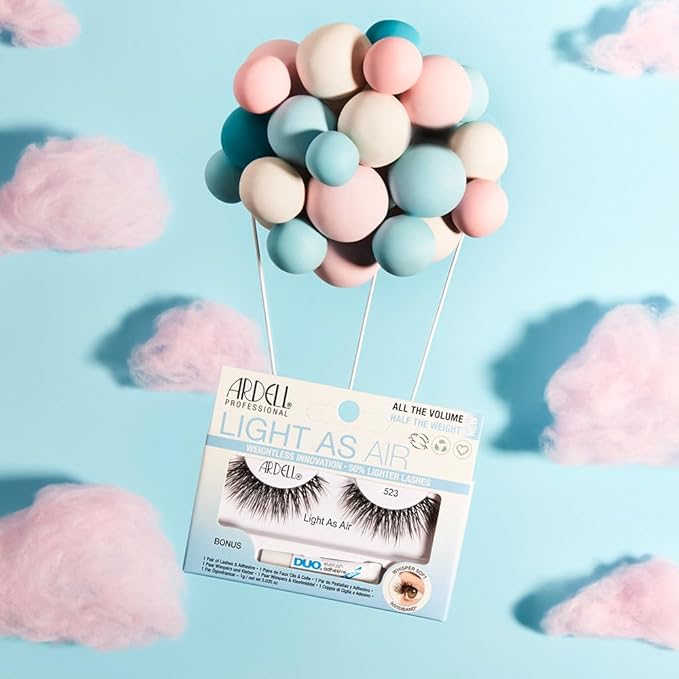 Ardell Light As Air 523 Lashes, 4 Pairs in a Pack