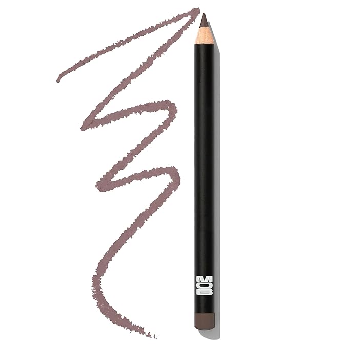 MOB Beauty Smooth Precision Waterproof Lip Liner, M159 Cool-Toned Taupe, 100% Natural Formula Long-Wearing Lip Pencil, Taupe Lip Liner, Plastic-Free, Vegan, Cruelty Free
