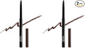 wet n wild Mega Last Breakup Proof Waterproof Retractable Gel Eyeliner - Ultra Pigmented 16-Hour Long Wear, Smudge Proof Satin Finish Formula, Cruelty-Free & Vegan - Dark Brown (Pack of 2)