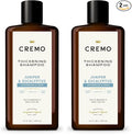 Cremo Juniper & Eucalyptus Barber Grade Thickening Shampoo,16 Fl Oz,(Pack of 2)