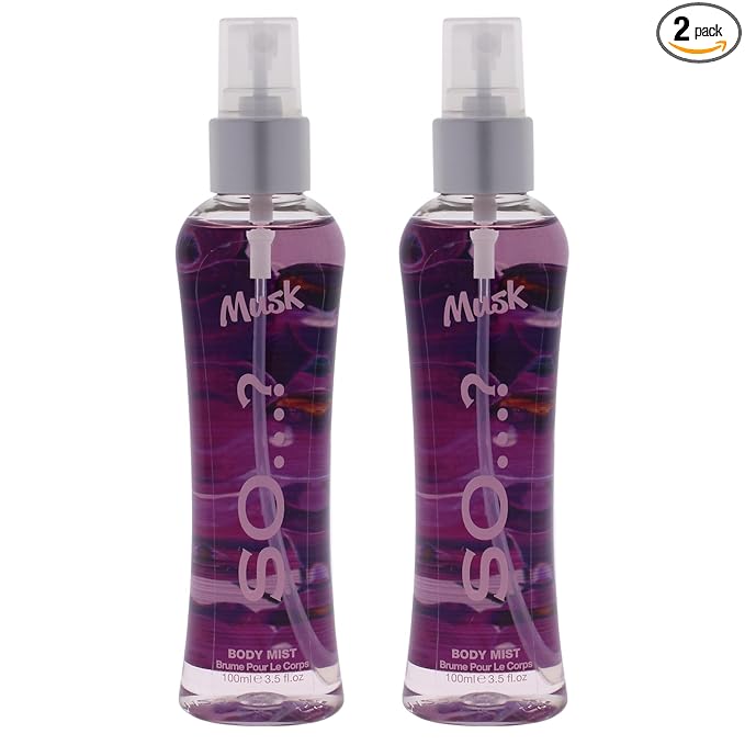 Musk Body Mist by So…? for Women - 3.5 oz Body Mist - Pack of 2