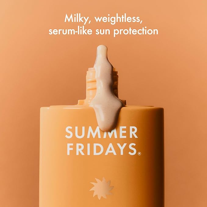 Summer Fridays Mini Jet Lag Mask + ShadeDrops SPF 50 Mineral Sunscreen Skin Care Set - Hydrating Face Moisturizer + Mask with Hyaluronic Acid - Lightweight, Skin-Blurring Face Sunscreen (2 Count)