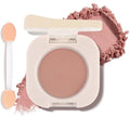 Mist Rose Eyeshadow with Brush, Single Matte Eye shadow Palette, Silky Fine Highly Pigmented, Lightweight & Ultra-Blendable Formula for Daily Natural Eye Makeup for Old Women (#03)