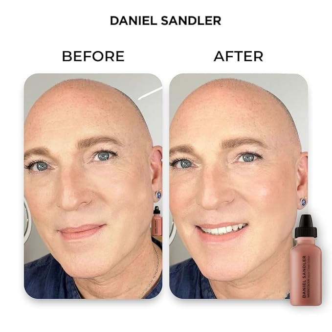 Daniel Sandler Watercolor Liquid Blush — Buildable, Blendable & Long-Lasting Liquid Blush for Cheeks, Lips, & Eyes — Lightweight & Water Resistant — For All Skin Types — Chelsea