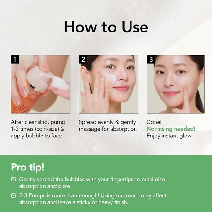 MENOKIN 30 Seconds Quick Bubble Mask [CLEAR] - [Cica] in Micro-bubbles For Soothing & Skin Strengthening, Hydration, Clearer Complexion, Korean Skin Care Essential, 50 Uses, 2.36 fl.oz