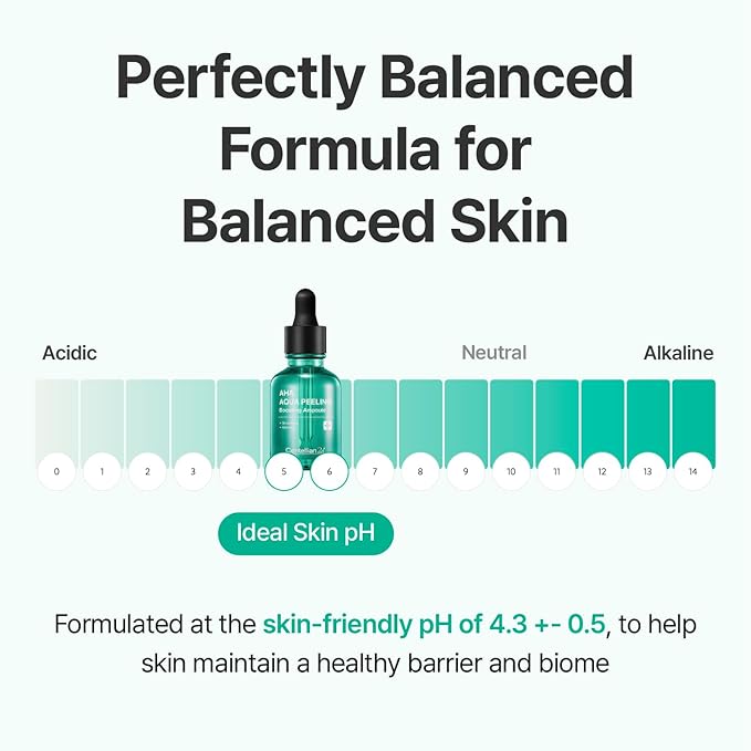 CENTELLIAN 24 AHA Aqua Peeling Boosting Ampoule (1.01fl oz) - Gentle Exfoliating & Hydrating Serum with AHA Complex, Refines Pores & Enhances Skin Clarity, Korean Skin Care