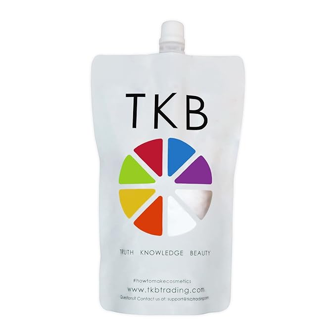 TKB Lip Gloss Base | Clear Versagel Base for DIY Lip Gloss, Made in USA Mineral-Oil-Free (15 oz)