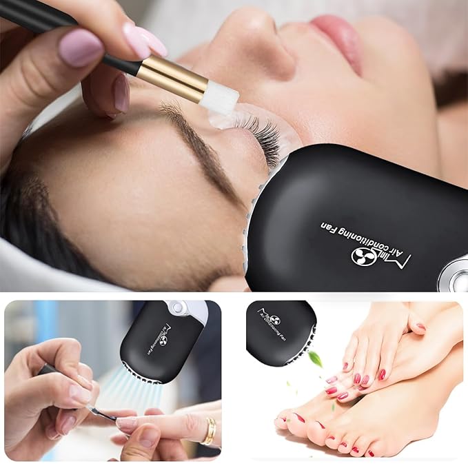 QUKLOGEN Lash Extension Kit Eyelash Practice for Beginners Professional Set with Mannequin Head Removable Eyelids USB Fan Spraye Individual False Lash Eyelash Strips Shampoo Brush Supplies Storage box