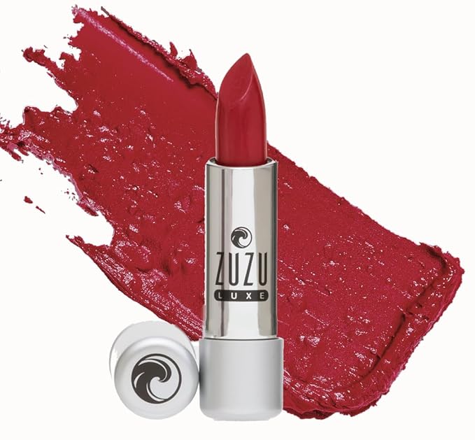 Zuzu Luxe Lip Color Lipstick (Galaxy - Berry/Cool Crème), Natural Ultra-Hydrating Lipstick, Paraben Free, Vegan, Gluten-free, Cruelty-free, Non GMO, 0.13 oz