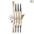 Eyebrow Pencil,3 PCS Waterproof Long-Lasting Microblading Brown Brow Pencil,Natural Eyebrow Makeup Ultra Slim Defining Eyebrow Pencils