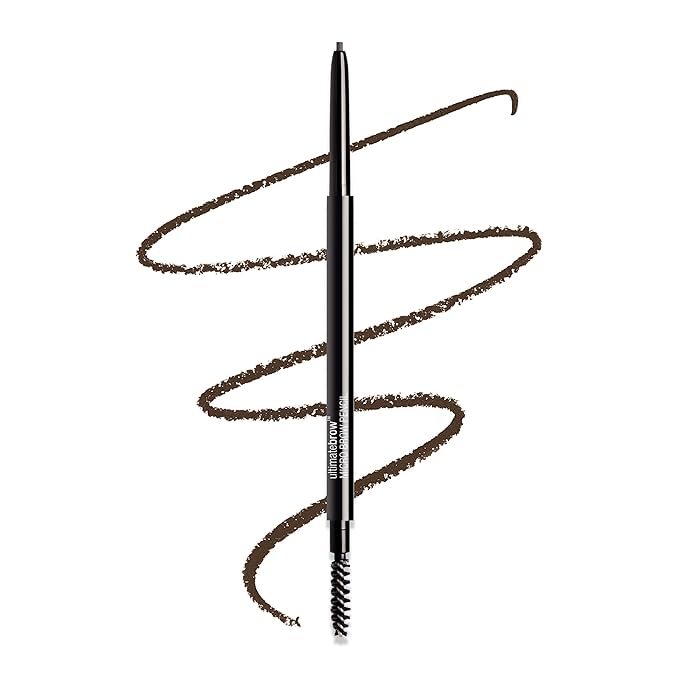 wet n wild Ultimate Brow Micro Eyebrow Retractable Pencil Bundle, Ash Brow Ultra Fine 1.5mm Tip & Soft Brown Ultra Fine 1.5mm Tip