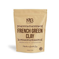 MB Herbals French Green Clay 8 oz | 0.5 lb / 227 Gram | 100% Pure Montmorillonite Clay | Absorbs Excess Oil | Detoxifies Skin | Recommended For Oily Skin | No Chemical Preservatives