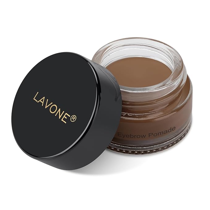 Eyebrow Pomade - Waterproof Brow Pomade for Long-lasting Results,Smudge Proof and Sweat Resistant Formula,Natural Eyebrow Makeup for All Skin Types and Tones - Medium Ash Brown